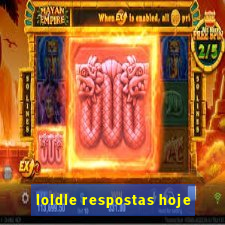 loldle respostas hoje