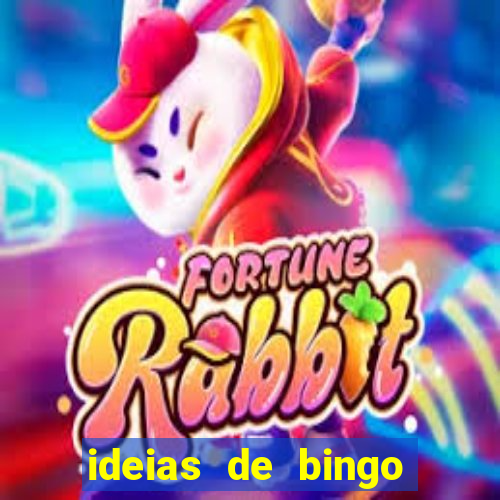 ideias de bingo para o natal