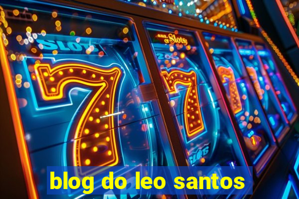 blog do leo santos