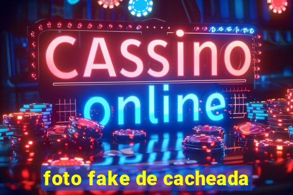 foto fake de cacheada