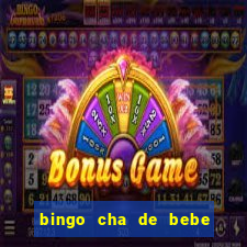 bingo cha de bebe cartelas para imprimir