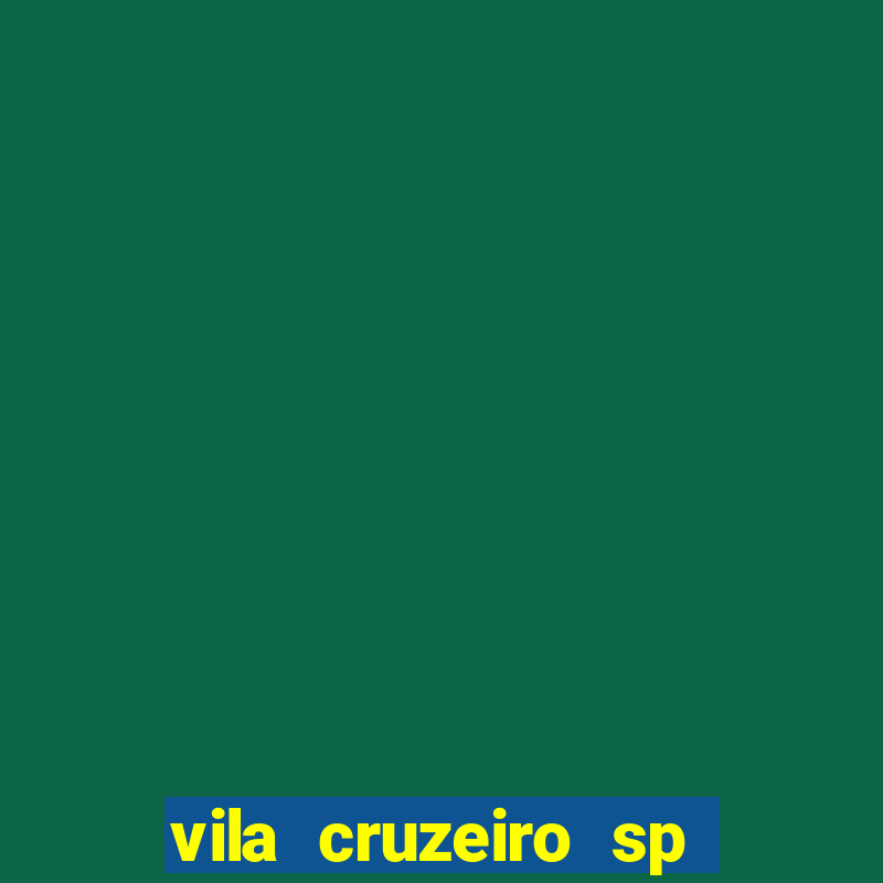 vila cruzeiro sp é perigoso