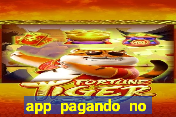 app pagando no cadastro via pix