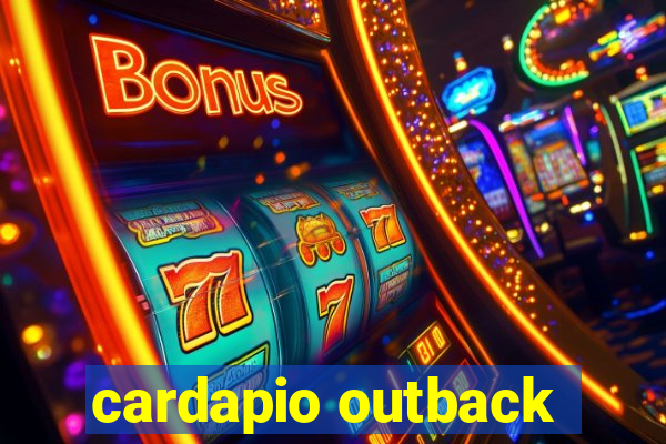 cardapio outback