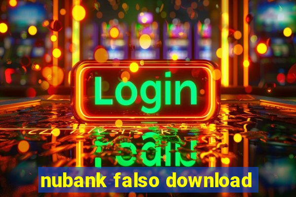 nubank falso download