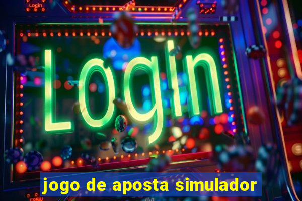 jogo de aposta simulador