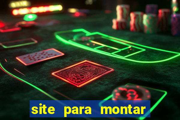 site para montar time de futebol