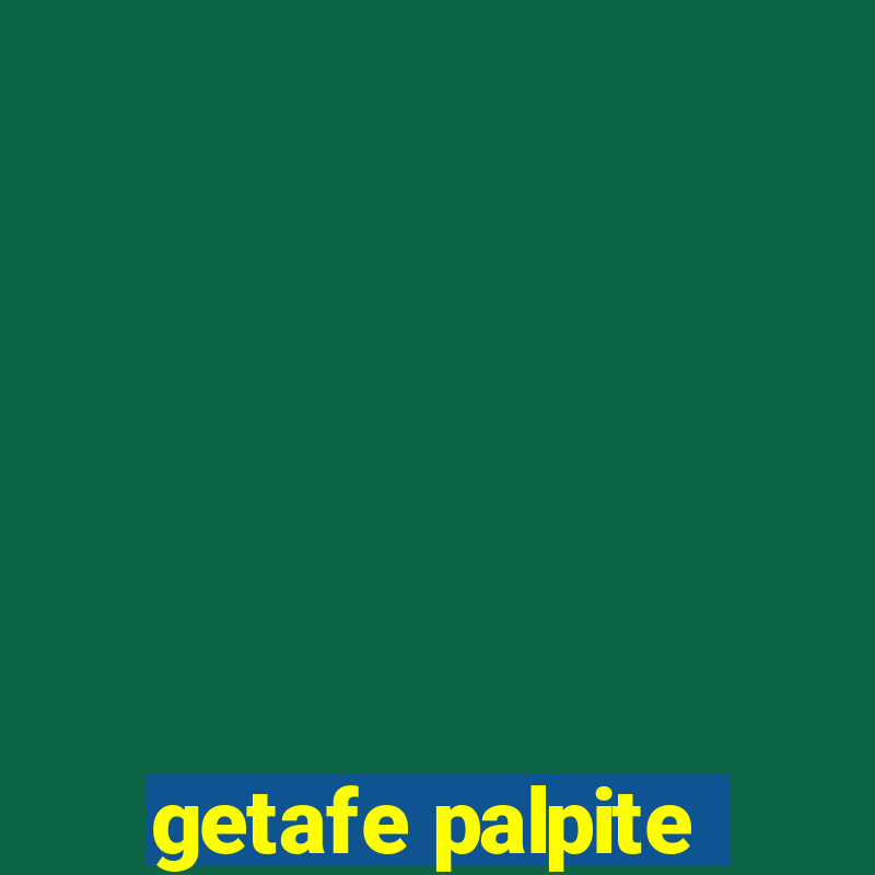 getafe palpite